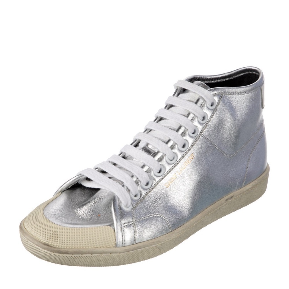Saint Laurent - NWT Silver Sneakers